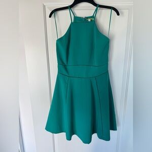 Gianni Bini Teal Sleeveless Midi Dress